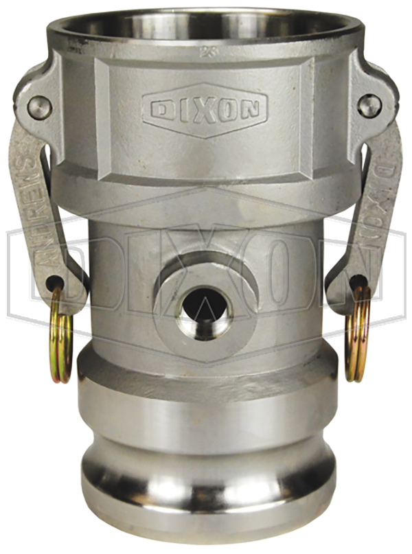 Dixon® Cam & Groove Coupler x Adapter with Port (Type DA)